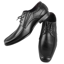 Herren Schwarze PU Leder Business Schuhe Größe 46 Klassische formelle Schuhe