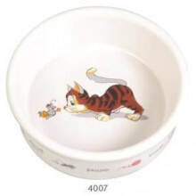 TRIXIE Porcelain Cat Bowl 0.2 l/11 cm