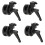 4X Single Grip Swivel  Bracket Clamp for Photo Studio Boom Arm Reflector Holder Stand 1