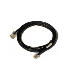 Cajón portamonedas APG RJ-12-RJ-45, negro