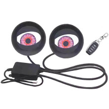 33-Mode Dual-Devil'S Eye Electronic Eye Headlight Display Screen DIY Kit for Toy/Doll/Robot/Car/Motorcycle