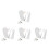 4Pcs Private Money Container White Plastic Hidden Charger Safe Box 4