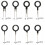 14pcs Auto Terminals Removal Key Tool Set Car Electrical Wiring Crimp Connector Extractor Puller Release (Silver) 5