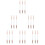 18 Pcs  -End Eyeshadow Brushes Heart Shaped Silicone Eyeshadow Brushes 10