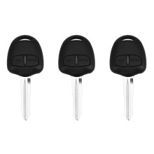 3X Auto-Fernschluesselanzug fuer Outlander Pajero Triton ASX Lancer MIT8 Klinge 433,92 MHz