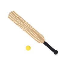 Cricket Bat with Tennis Ball Practice Sport Toy for Kids Boys Girls Ch