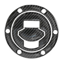 3D Carbon Fiber Tank Gas Cap Pad Filler Cover Sticker Decals For R1200RT K1200S F650 R1150 R///LT ALL
