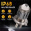 H4 LED Spotlight Small Light Bulb LED Motorcycle Modified Headlight Integrated Two-Color Headlight Accessories 4