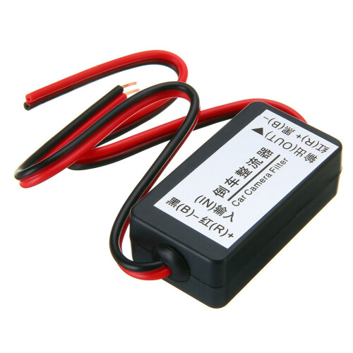 12V  Power Relay Capacitor Filter Rectifier for Car Rear View Backup Camera