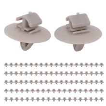 100Pcs Clips for Kangoo Trafic Primastar Vivaro Traffic Side Moulding Lower Protection Door Trim