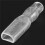 200PCS Male/Female Spade Crimp Terminals Electrical Insulating Sleeve Wire Wrap Connector, 2.8MM 4