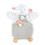 Marionetta Doudou &amp; compagnia Agnello - bianco - 25/34 cm 1