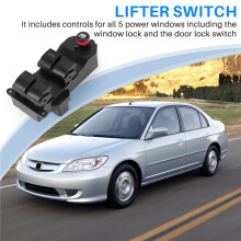 35750-S5A-A02ZA Power Window for 2001-2005 CRV 2002-2006 Driver Side Window Master Control