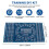 Rotating LED SMD NE555 Soldering Practice Board DIY Kit Fanny Skill Training DIY Kit Electronic PCB Board Module Suit 7