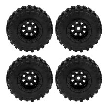 4 StüCk 47X18Mm Felgen Reifen Reifen Satz für Axial SCX24 90081 AXI00001 1/24 RC Crawler Auto Upgrade Teile ZubehöR