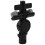 Headlight Water Spray Nozzle Washer Jet Connector Adapter Holder for 2