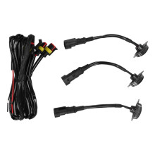 3X Lente Ahumada áMbar LED Parrilla Delantera Luces de Marcha LáMparas para F-150 Raptor