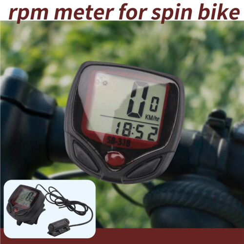 Waterdichte Fietscomputer Fietsmeter Kilometerteller Snelheidsmeter LCD-Scherm Fietscomputer Velocimetro Bedrade Stopwatch 1
