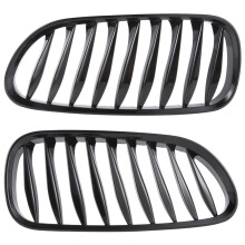 E85 KüHler Grill, Nieren Gitter Vorn für Z Series Z4/E85 2003-2008 (Glanz Schwarz)