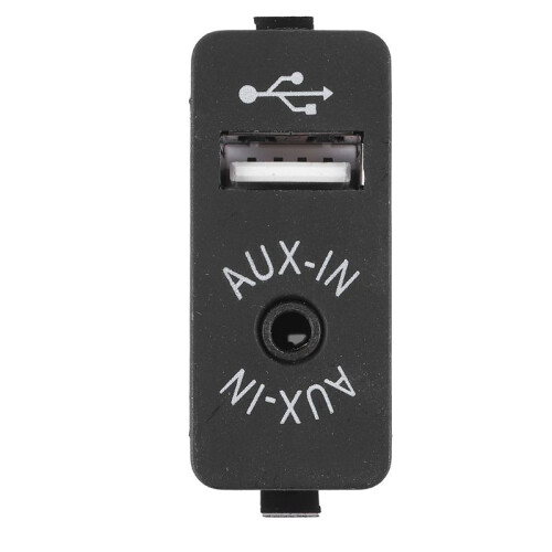 Car USB AUX In Plug Auxiliary Input Socket Adapter for  E81 E87 E90 F10 F12 E70 X4 X5 X6