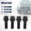 4 Piezas Perno de Rueda Negro Tuerca de Asa para  E30 E36 E46 E60 E90 36136781150 3