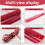 Universal Car Motorcycle Red 12V 20 LED 3RD High Mount Brake Tail Stop Light 7
