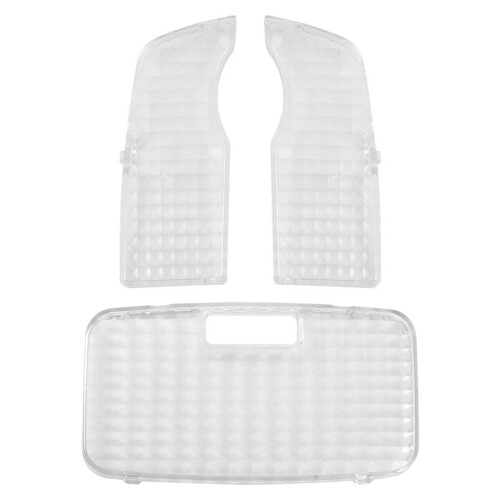 3Pcs Car Crystal Clear Interior Map Dome Light Reading Light Cover for  Prius 2010 - 2015