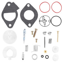 Jeu de RéParation de Carburateur pour Tondeuse à Gazon Ensemble de Reconstruction de Carburateur pour Briggs-Stratton 11HP-19HP 796184 RéVision
