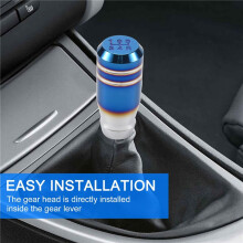 3 Inch Burnt Universal Car 5 Speed Gear Shift Lever Manual Shifter Knob