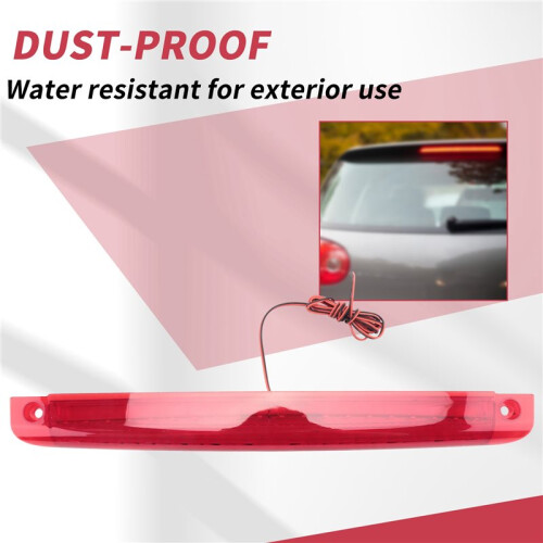 Universal Car Motorcycle Red 12V 20 LED 3RD High Mount Brake Tail Stop Light