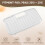3Pcs Car Crystal Clear Interior Map Dome Light Reading Light Cover for  Prius 2010 - 2015 3