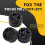 3Pcs Engine Mounting Bush for  Focus 2004-2011 4M5G-6A994-AA 1434444 Protective Cover Under Guard Plate 4