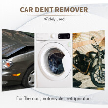 10Pcs Car Body Paintless Dent Repair Tools with Knock Down Tap Down Tools Set Dent Repair Kit