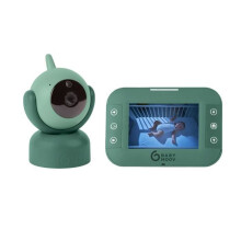 Babymoov Baby Monitor Camera YOO Twist - Motorized camera with 360 view - Sleep technology - Night vision - Range 300m
