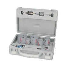 Scies Cloches - BOSCH - PRO Multi Materiaal - Set van 9 stuks - Ø 20 tot 64 mm - Power Change Plus adapter