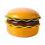 Hamburger Ceramic Dinnerware Set Burger Bowl and Plate Set for Holiday 1
