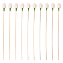 20Stk Blüten Diffuser Sticks Beige Ideal Für Ätherische Öle