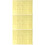210Sheets Practical Calligraphy Paper with Water Absorption Yellow 8