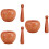 3Sets Robustes Holz-Mörser Set Für Gewürze 7