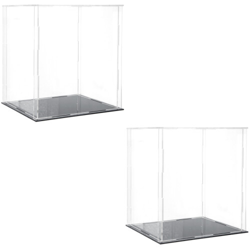 2Stk Multi-Funktionale Sammlungsvitrine Für Zuhause Spielzeug 2