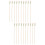 20Stk Blüten Diffuser Sticks Beige Ideal Für Ätherische Öle 7