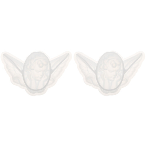 2Pièces Moule Souple En Silicone Pour Ornements 1