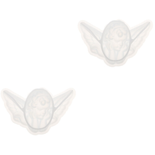 2Pièces Moule Souple En Silicone Pour Ornements 2