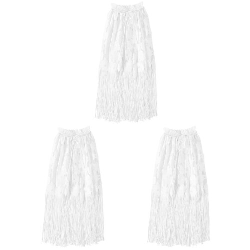 3Stk Cape Weiß Spitze Uv- Komfort Bei Partys 1