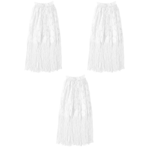 3Stk Cape Weiß Spitze Uv- Komfort Bei Partys 2