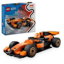 LEGO City 60442 McLaren-Rennwagen mit F1-Fahrer - Spielzeug für Jungen ab 6 Jahren