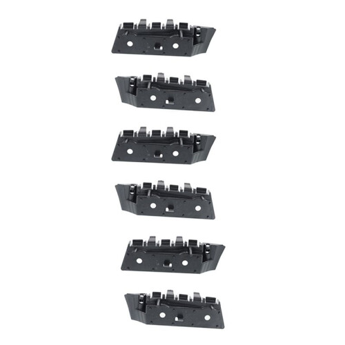 3Pair Front Left & Right Bumper Bracket for  Mustang 2015-2017 FR3Z17C947B, FR3Z17C947C