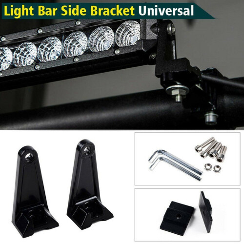 Universal Brackets Mounting LED Base Brackets for LED Light Bar Side Mount Bracket 1