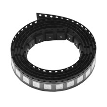 100PCS WS2812B RGB LED Chip 5050SMD White PCB WS2812 Individually Addressable Chip Pixels DC5V