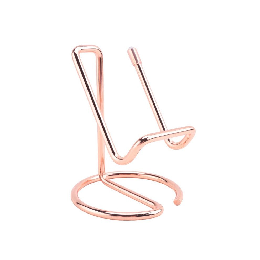 Business Card Holder For Desk, Metal Business Card Display Holder Stand, Office Desktop Name Card Holder (Rose ) Gold 4711786417840